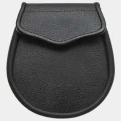 Basic Design Black Leather Sporran