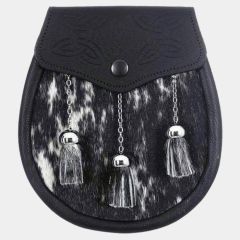 Semi Dress Mottled Calfskin Celtic Embossed Sporran