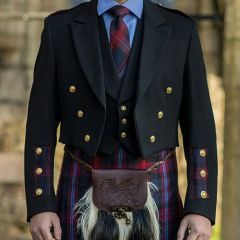 Welsh Prince Charlie Kilt Jacket and Vest
